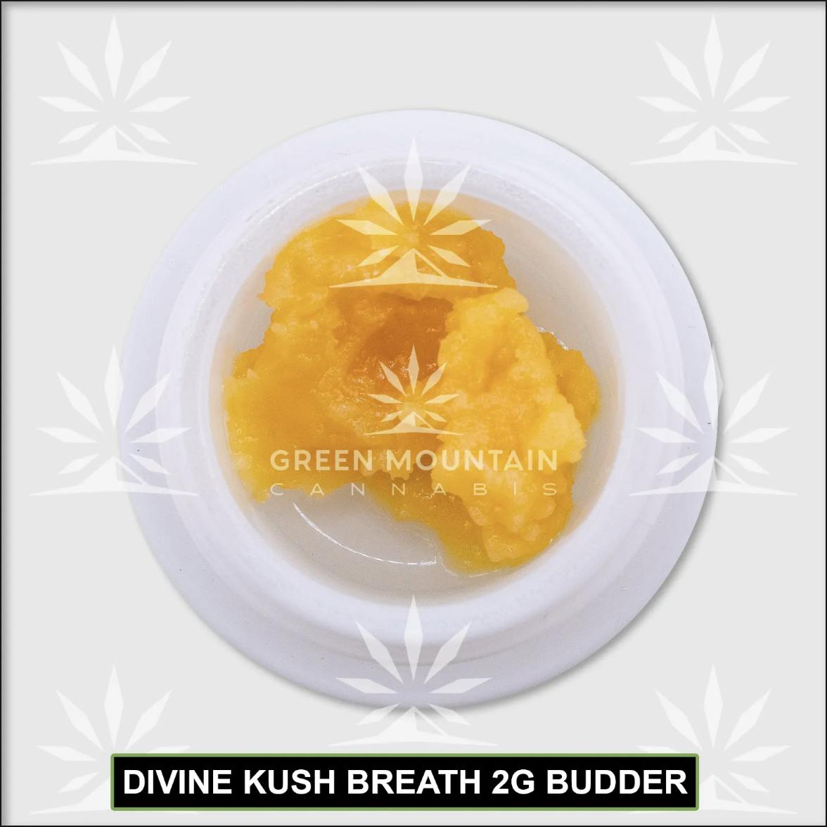 Green Mountain Cannabis - Divine Kush Breath - 2G Budder