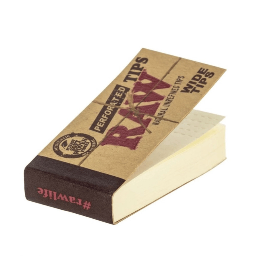RAW Hemp & Cotton Perforated Tips Wide