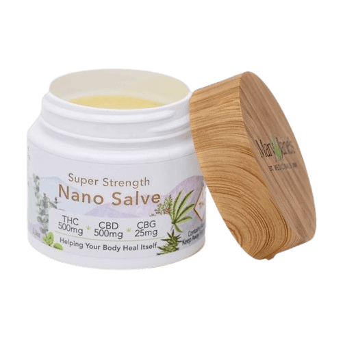 MJ-Super Strength Nano Salve (THC: 500mg, CBD 500mg, CBG 25mg)