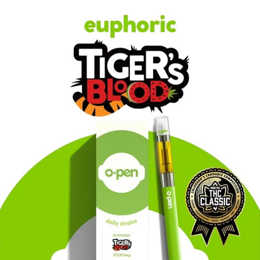 O.pen 1000mg Euphoric Tigers Blood