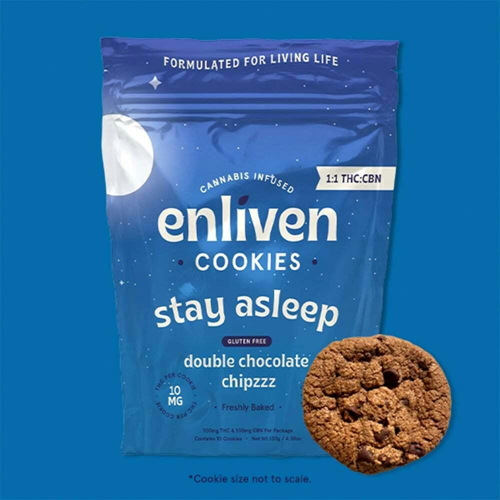 Double Chocolate Chipzzz [10pk] (100mg THC/100mg CBN)