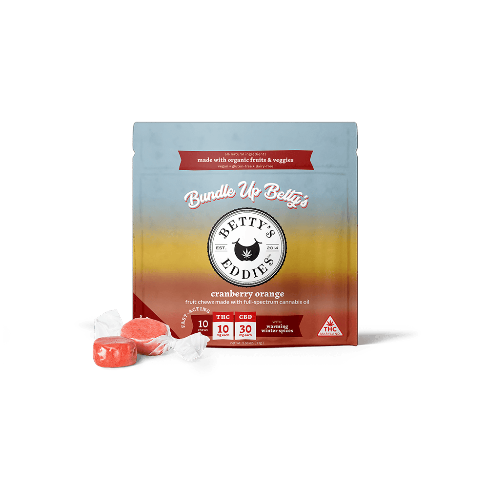 Bundle Up Betty’s - Cranberry Orange [10pk] (300mg CBD/100mg THC)