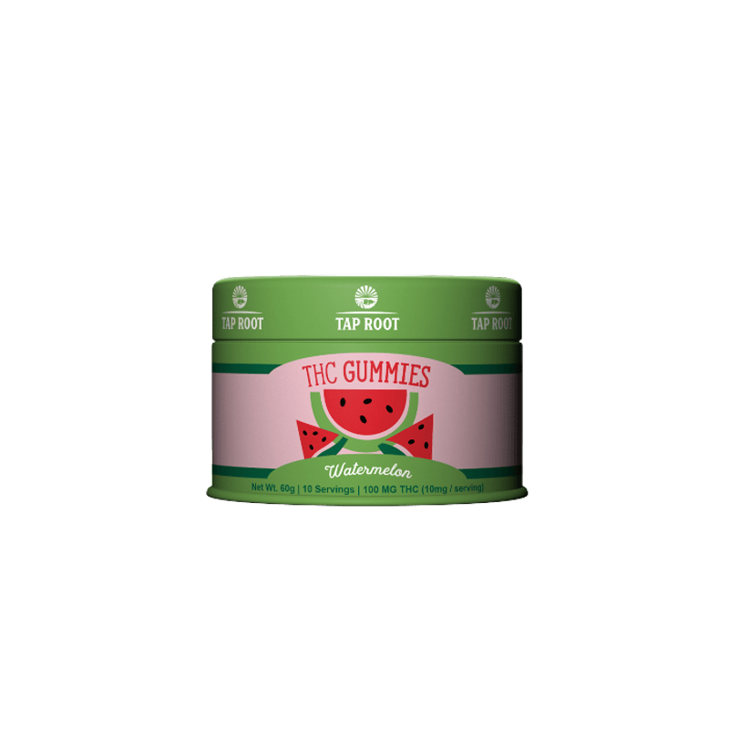 WATERMELON GUMMIES - 100MG 10CT
