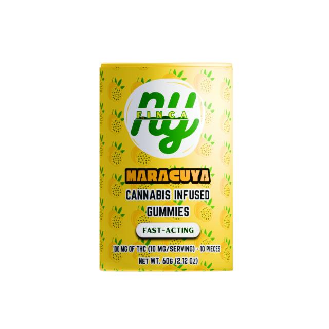 MARACUYA(PASSION FRUIT) GUMMIES-10COUNT-100MG