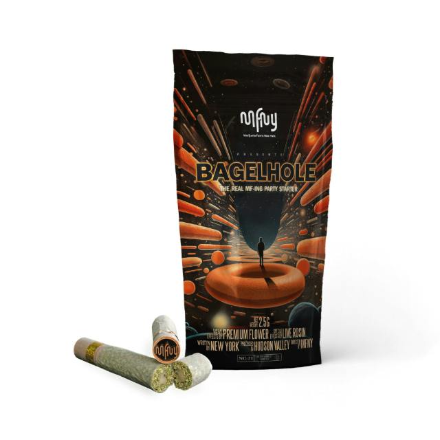 BAGEL HOLE - HASH BURGER X HASH BURGER RESIN