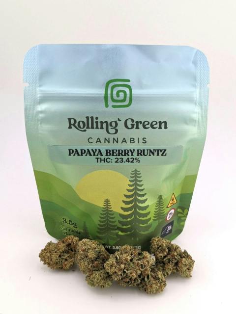 PAPAYA BERRY RUNTZ - 3.5G FLOWER