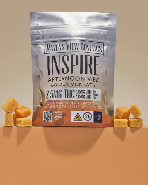 "INSPIRE" AFTERNOON VIBE GUMMIES - 50MG 20CT