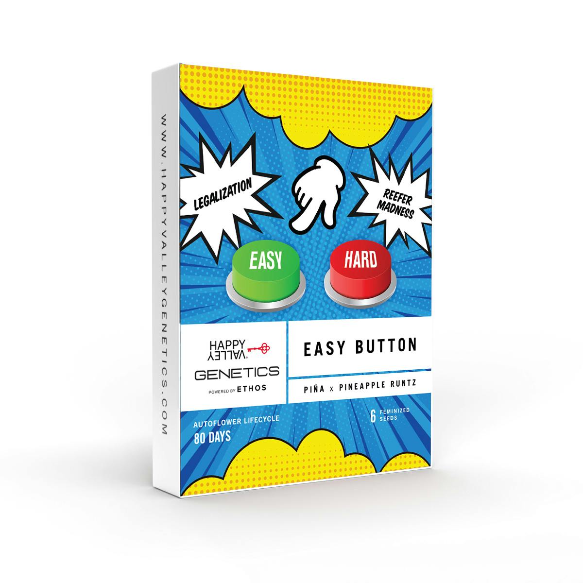HVG: Seed Pack - Easy Button (3-Pack) Autoflower at Happy Valley - East Boston Medical Marijuana and Recreational Dispensary