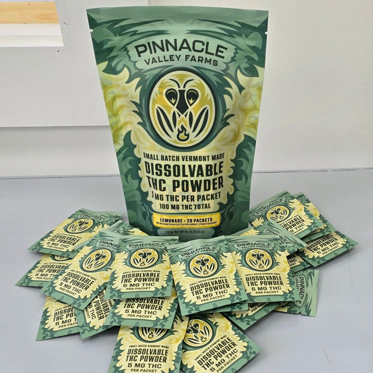 THC Powder - 100MG - Lemonade