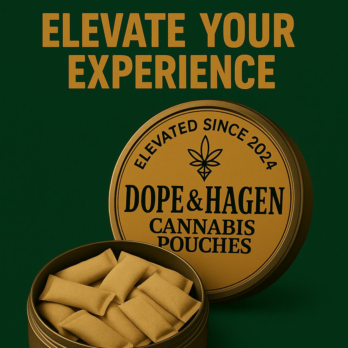 THC Pouches - Dope & Hagen - Cool Mint