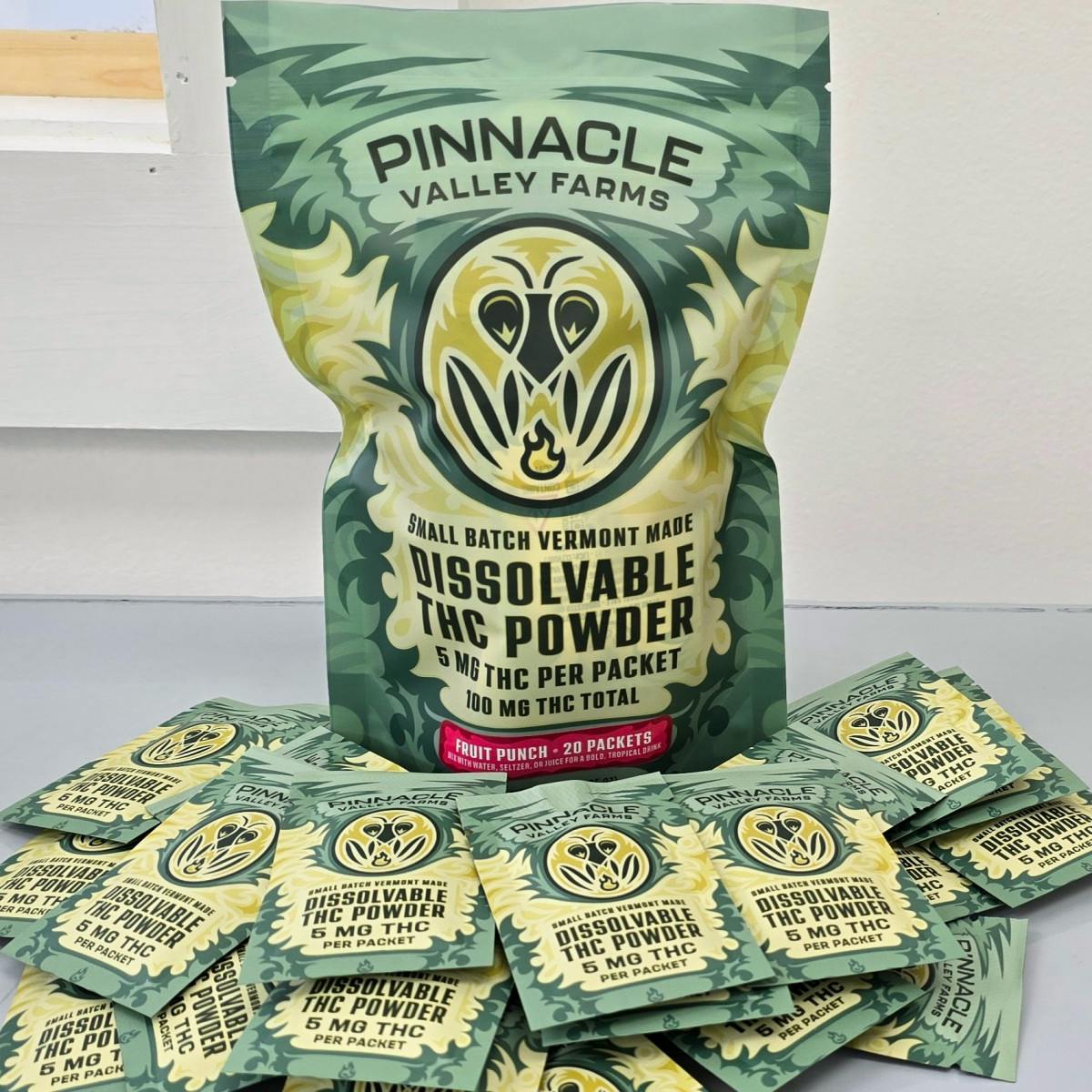 THC Powder - 100MG - Fruit Punch