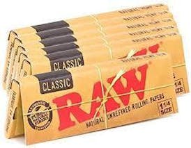 RAW | 1-1/4" Size Classic Rolling Papers