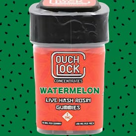 100mg Hash Rosin Gummies | CLC | Watermelon