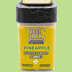 100mg Hash Rosin Gummies | CLC | Pineapple