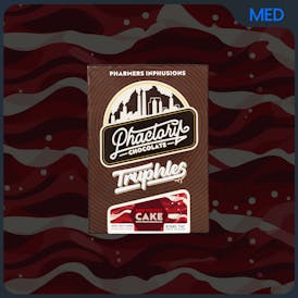 300mg Chocolate Truphles | Pharmers | White Chocolate Red Velvet