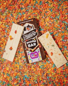100mg White Chocolate Pharm Bar | Pharmers | Loopy Phroot