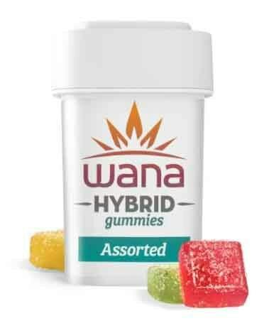Wana 100mg Assorted Hybrid Gummies
