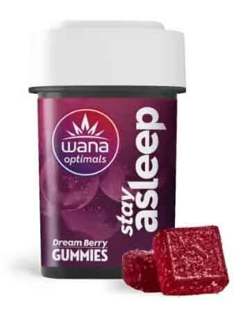Wana 100mg Stay Asleep Dream Berry Gummies