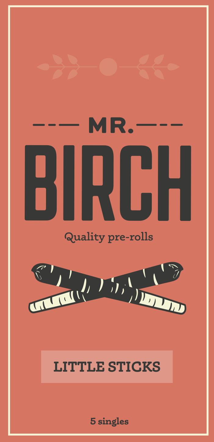 Little Stick-IX | Mr. Birch | Gush Kush | 0.35 g | 5 ct