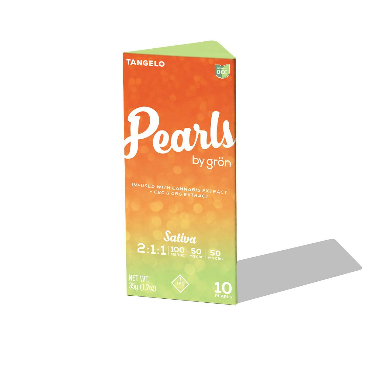 Tangelo Pearls 2:1:1 THC:CBC:CBG - 110mg 10pk Gummies