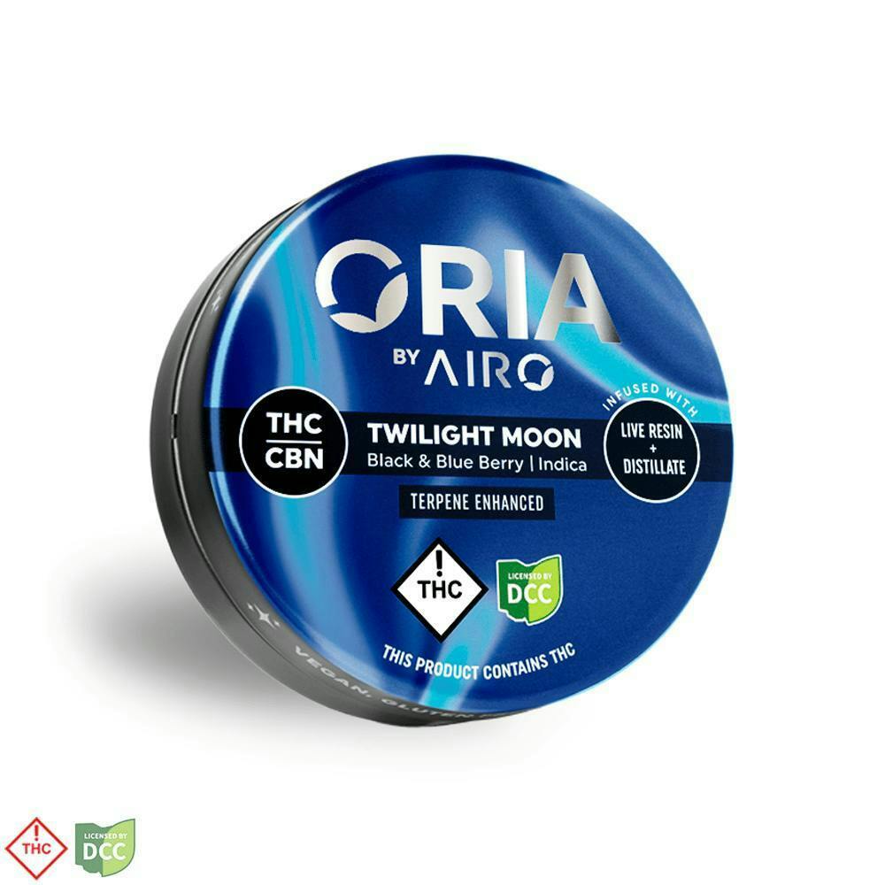 Blackberry & Blueberry Twilight Moon + CBN Live Resin - 10pk Gummies