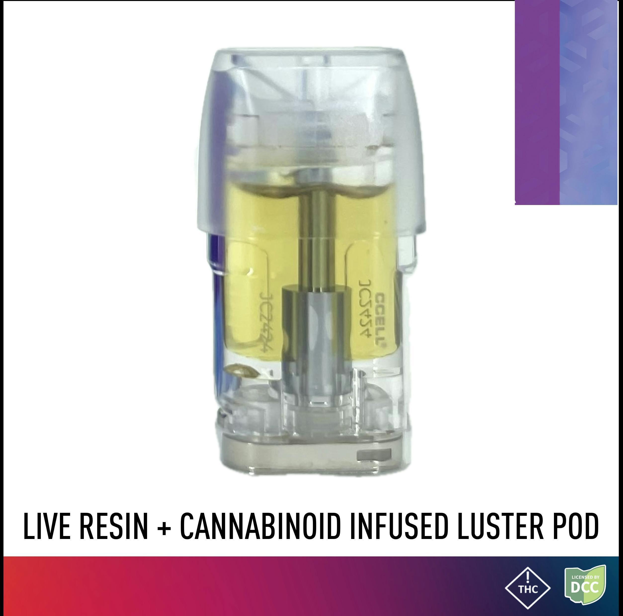 Grand Daddy Purple + CBN Luster Live Resin Terpenes - 1g Pod