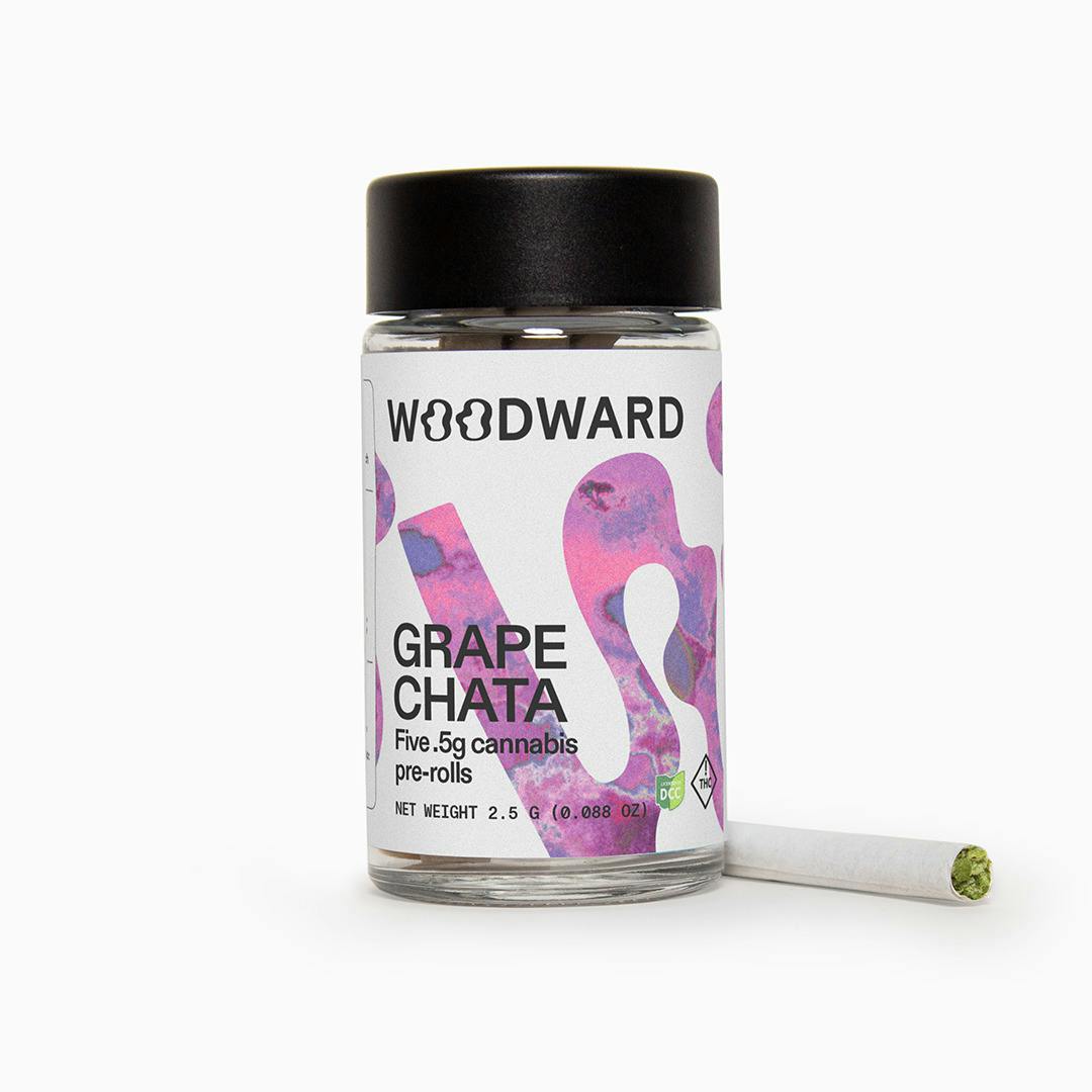 Grape Chata - 2.5g 5pk Flower Pre-Rolls