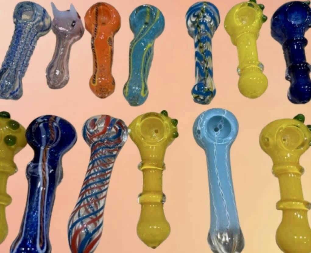 4' Double Glass Pipe