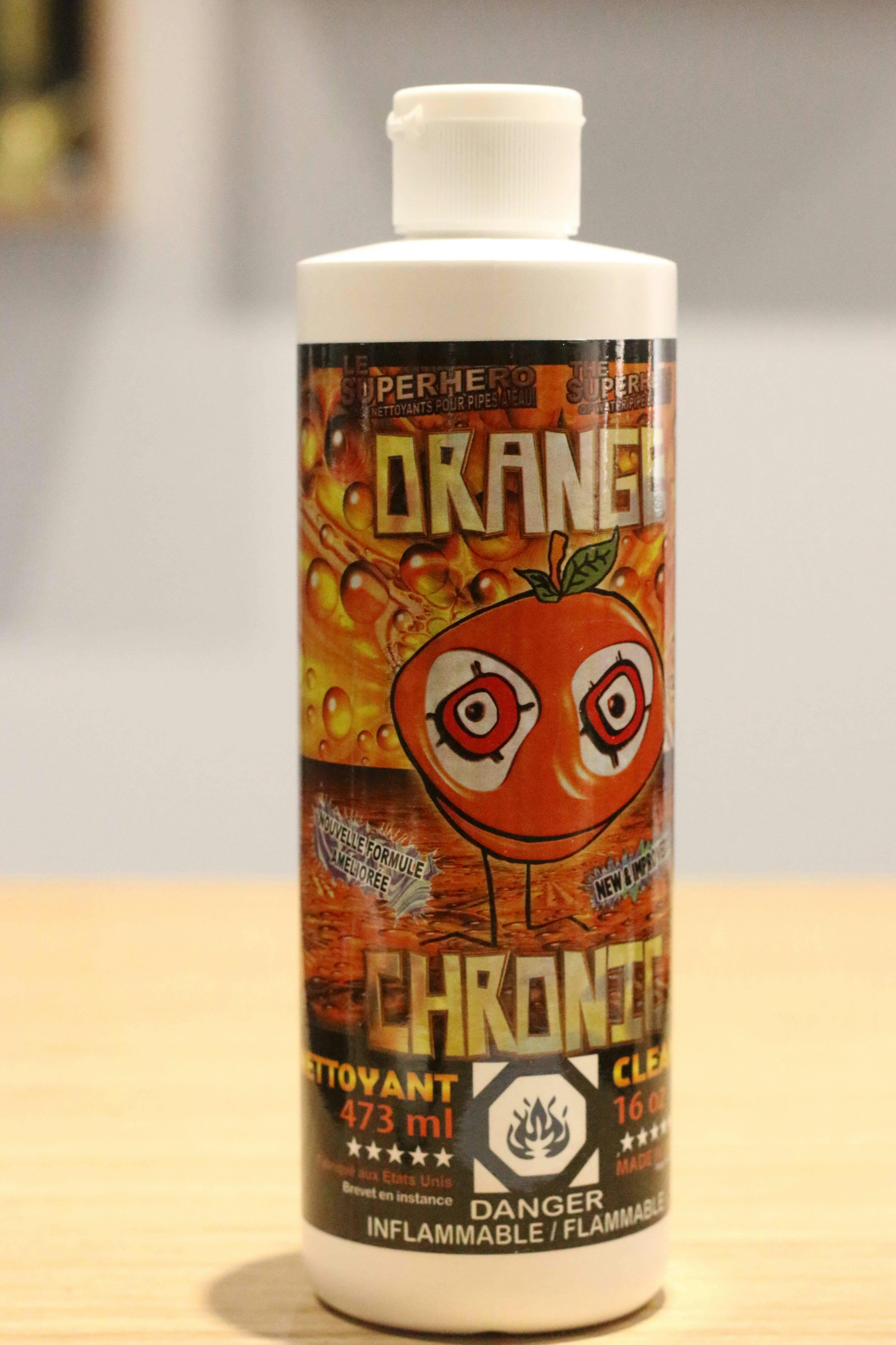 12oz Orange Chronic Pipe Cleaner