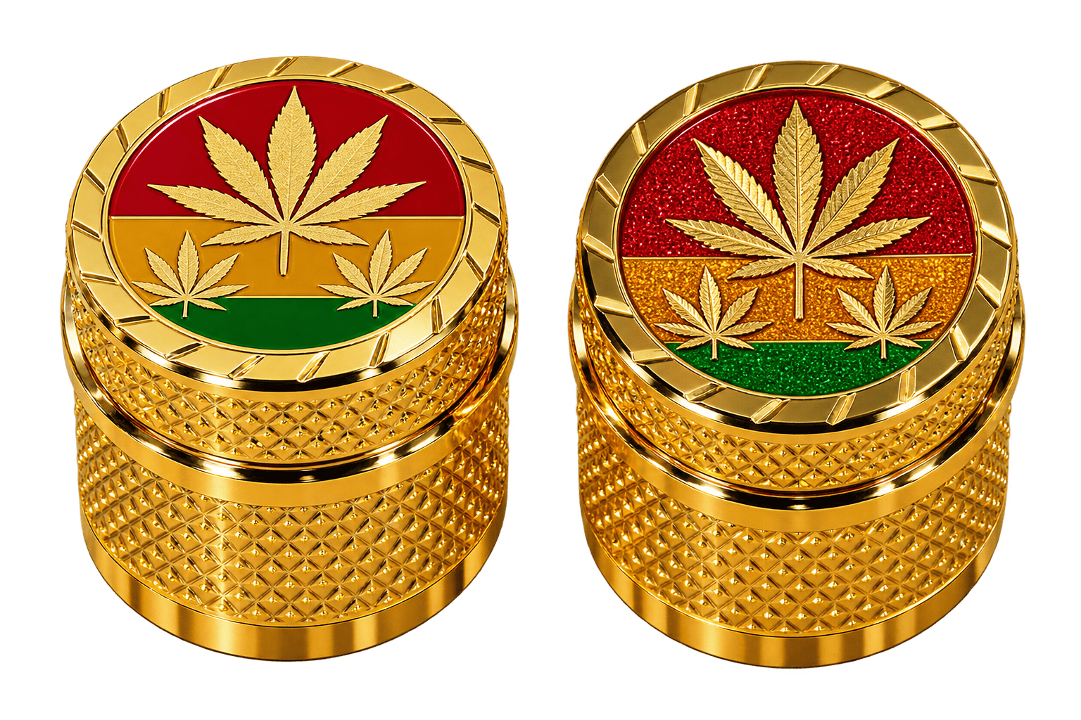 Small Gold Grinder - thc
