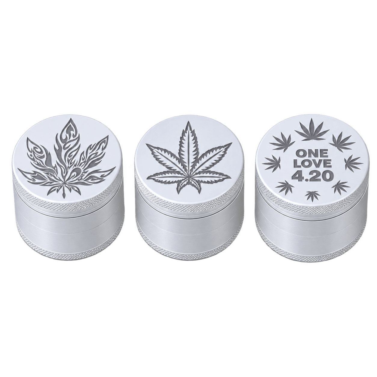 White leaf Grinder Medium
