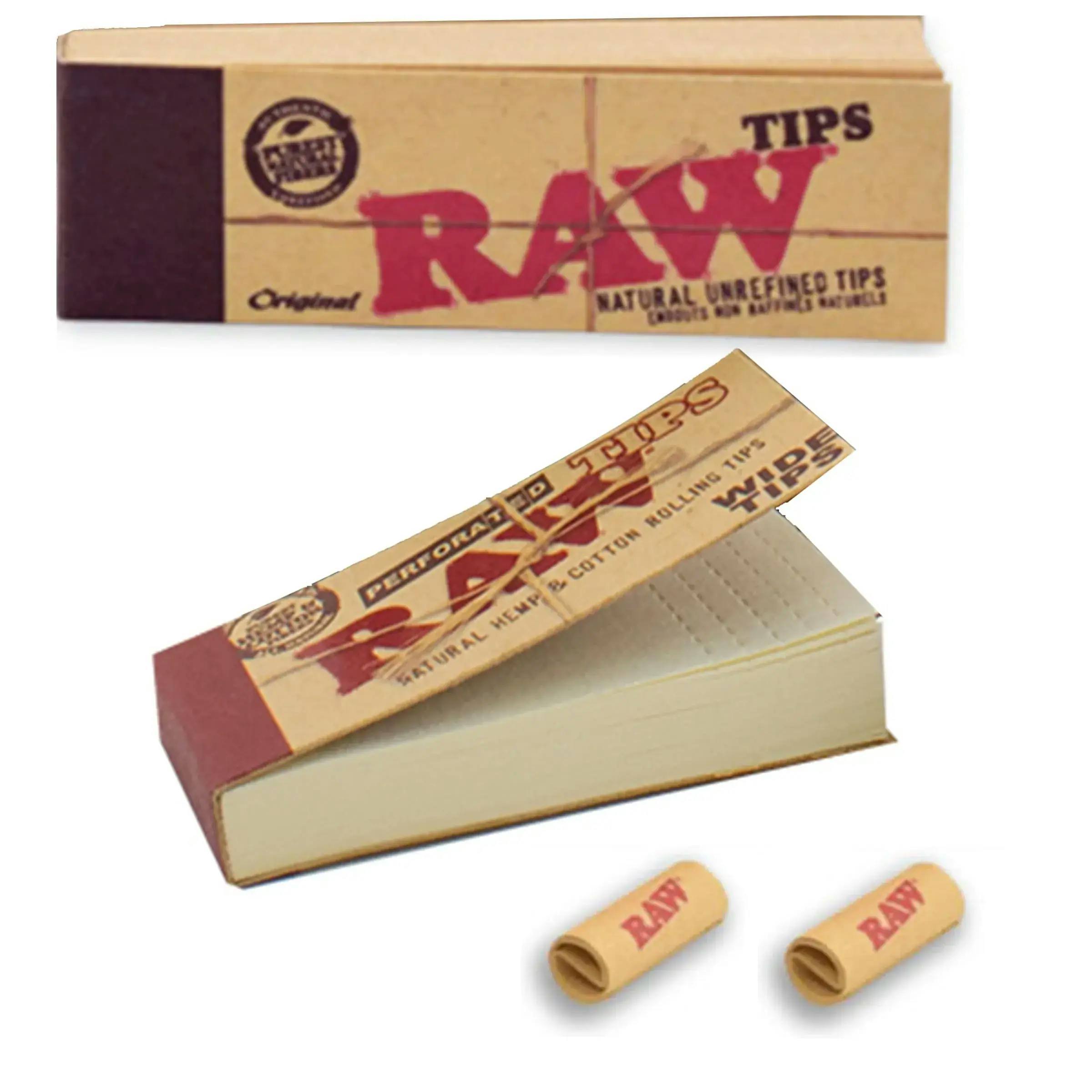 RAW Tips Wide Perforated