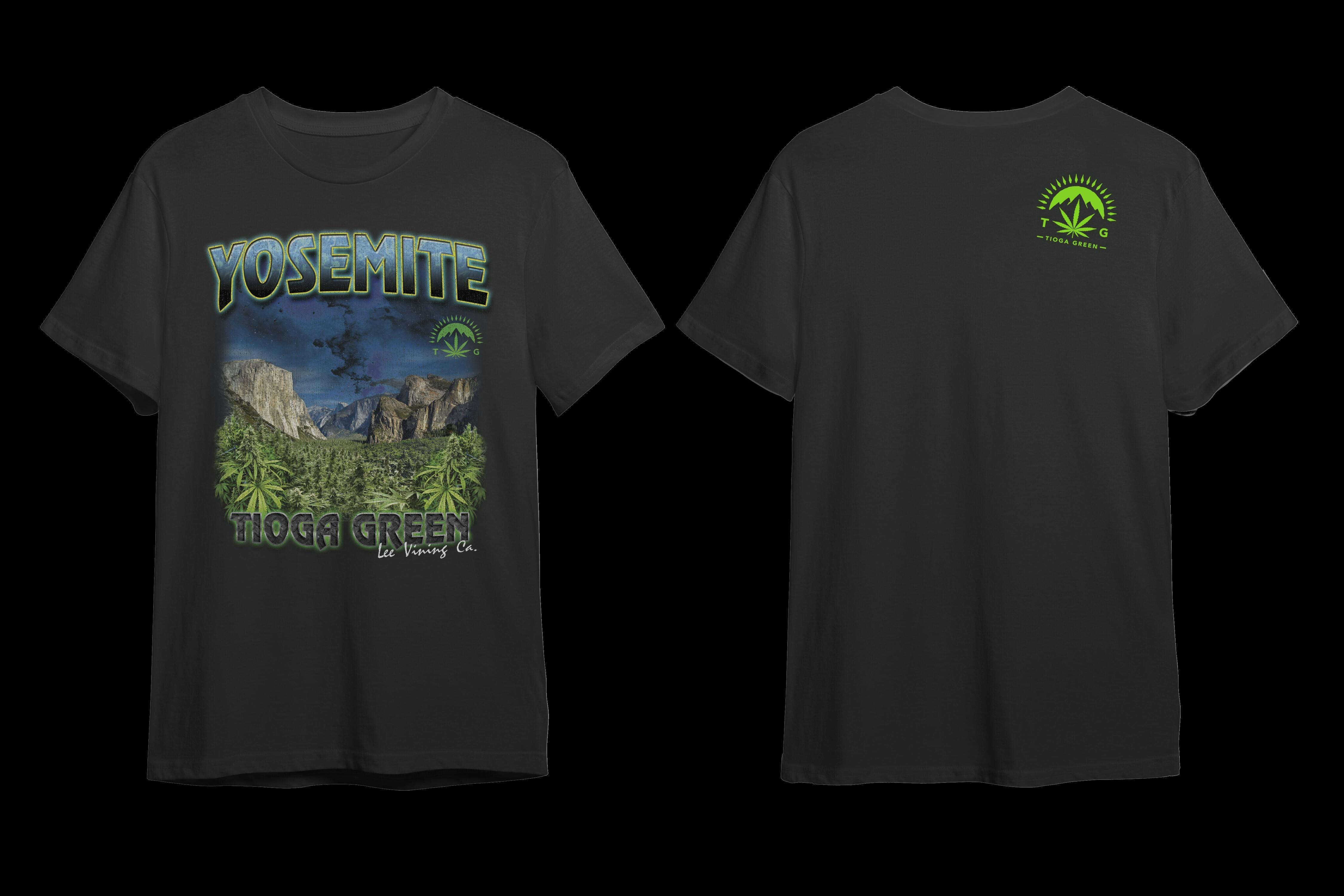 Black Short Sleeve Yosemite Logoxxl