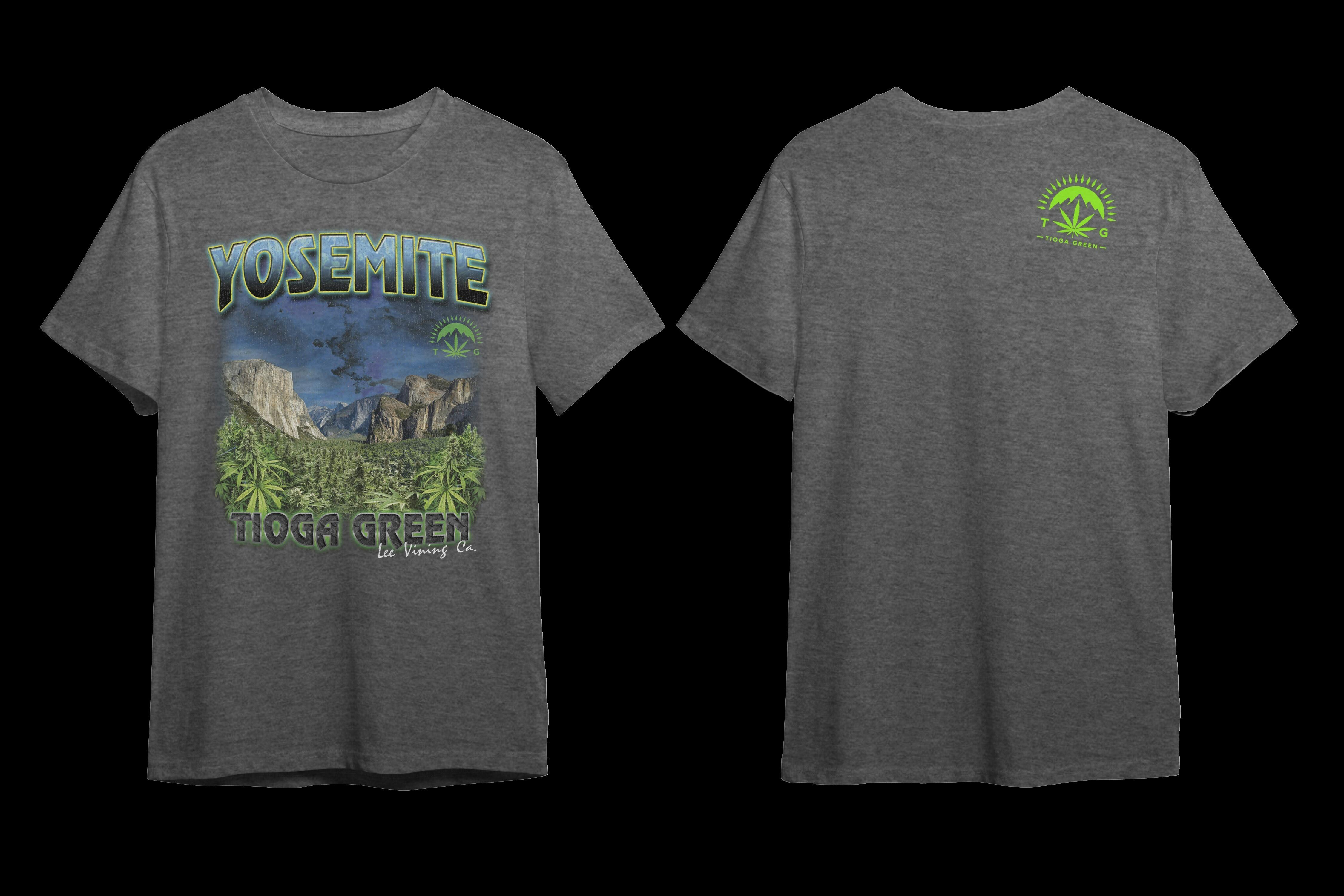 Charcoal Short Sleeve Yosemite Logoxl
