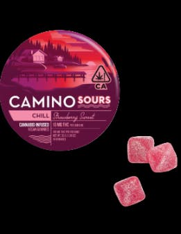 Strawberry Sunset: STRAWBERRY SUNSET 100MG GUMMIES