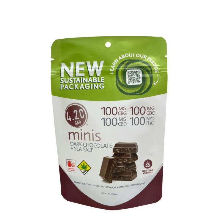 ED 10pk 1:1:1:1 Dark Chocolate Sea Salt 4.20 Bar