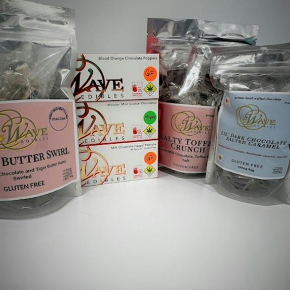 Ed Dark Chocolate Lil Salted Caramels Wave