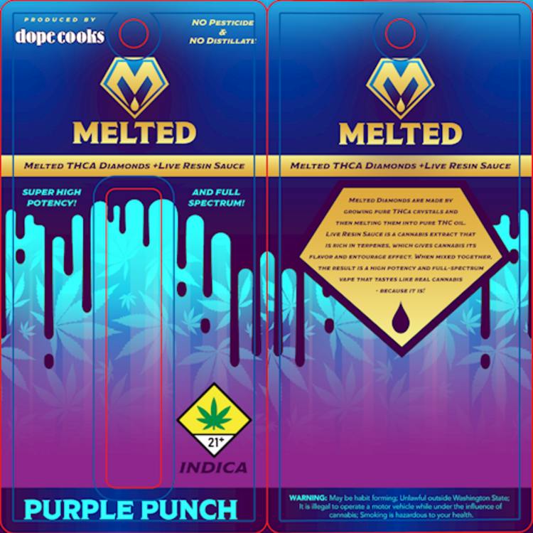 DS Purple Punch 1g Melted
