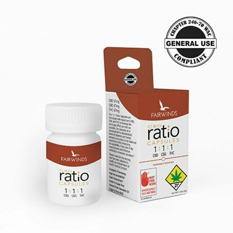 CP 10pk CBD 1:1:1 Ratio Fairwinds