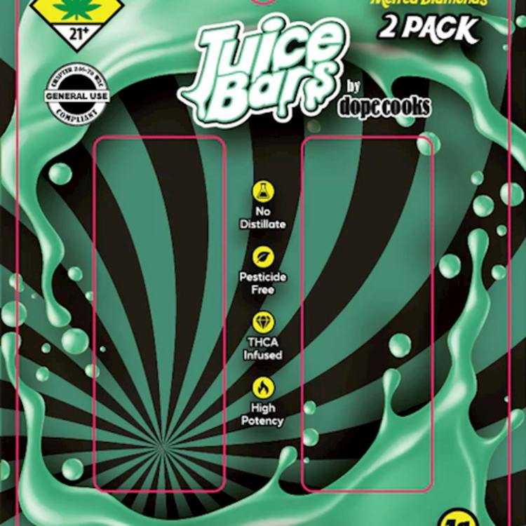 DS 2pk Baja Blast 2g Juice Bars