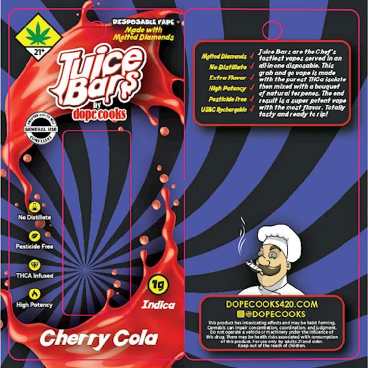 DS Cherry Cola 1g Juice Bars