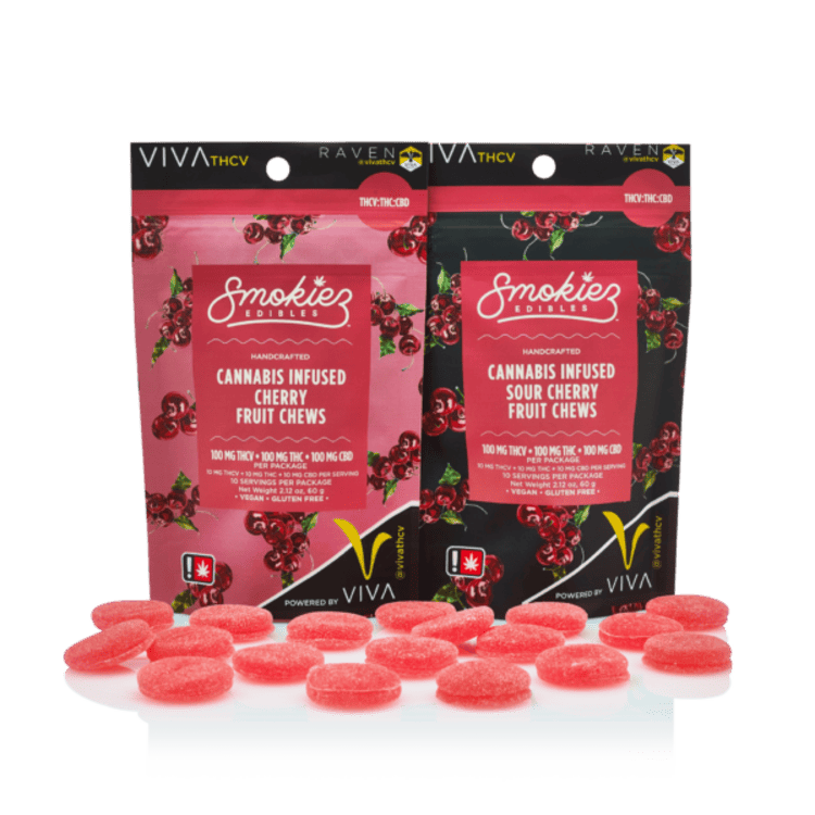 ED 10pk THCV 1:1 Sour Cherry Smokiez