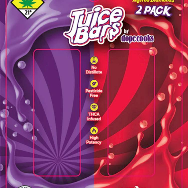DS 2pk Grape/Sour Batch Kids 2g Juice Bars