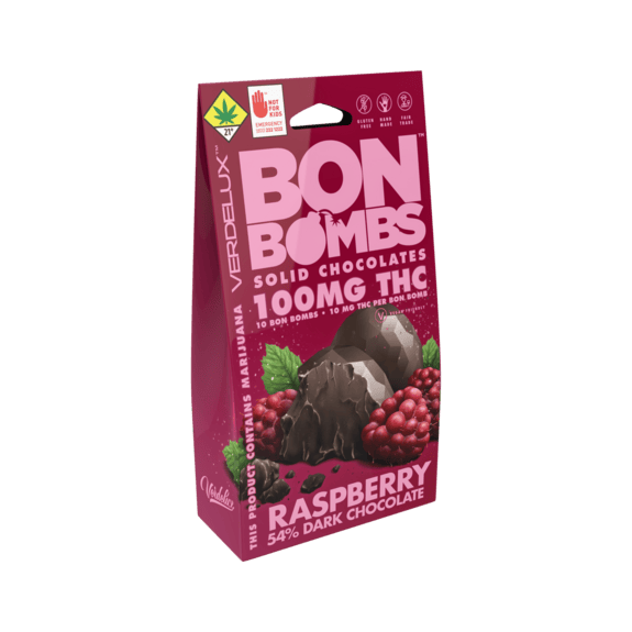 ED 10pk Dark Chocolate Raspberry Bon Bombs