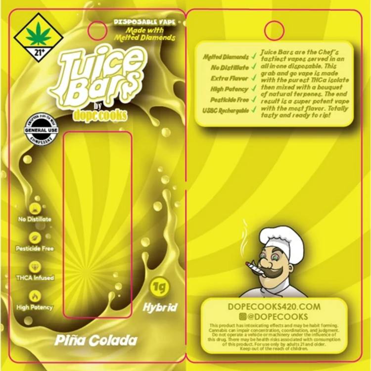 DS Pina Colada 1g Juice Bars