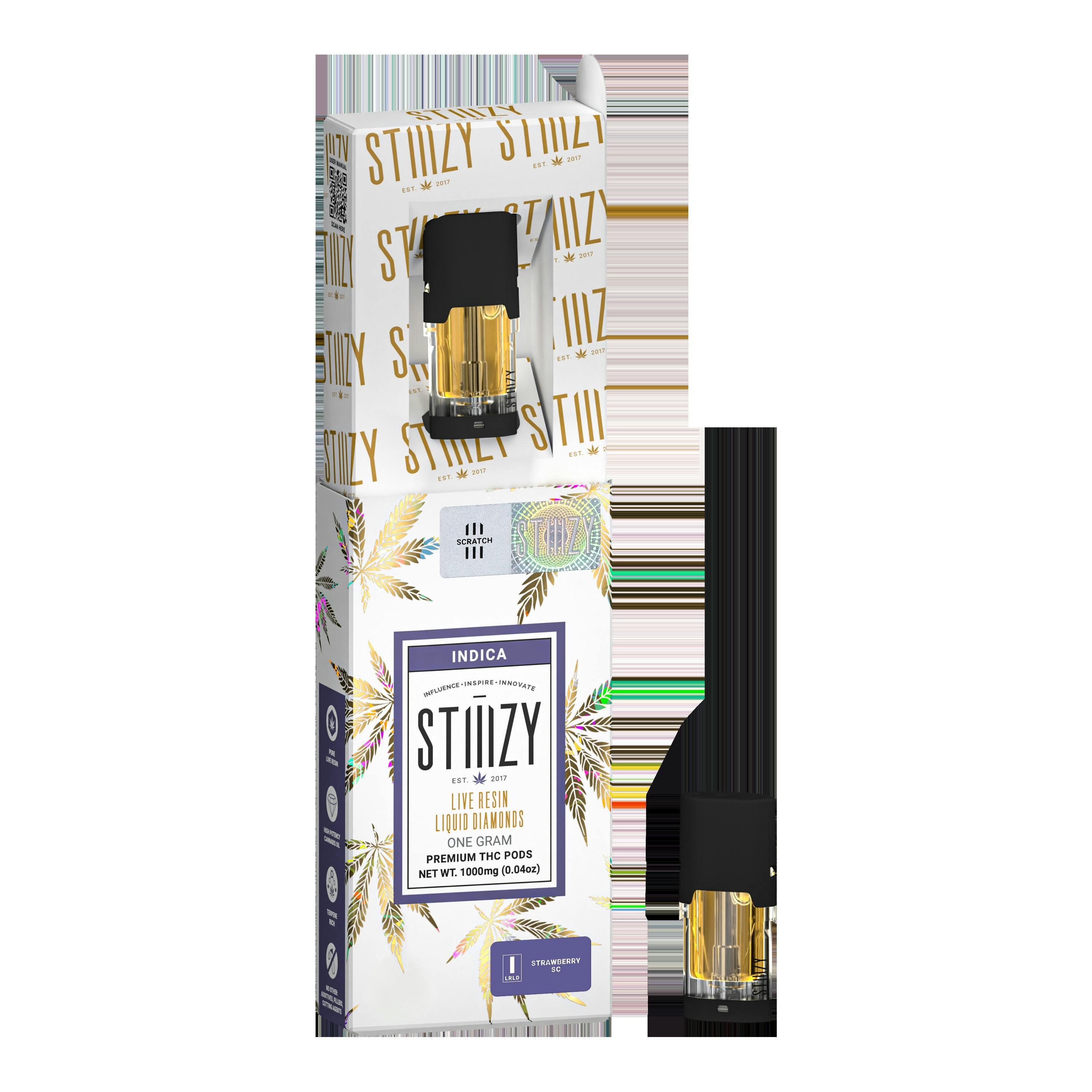 STIIIZY LIQUID DIAMONDS STRAWBERRY SC POD 1G