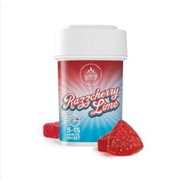 WANA QUICK RAZZCHERRY LIME SATIVA GUMMIES 100MG