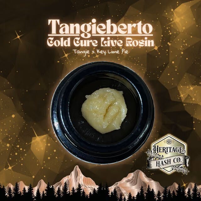 Heritage Hash Co.: Cold Cure - Tangieberto
