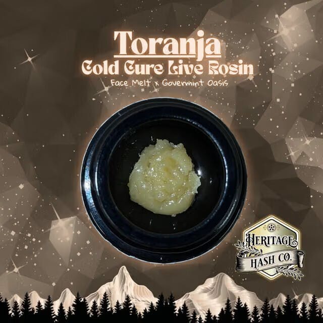 Heritage Hash Co.: Cold Cure - Toranja
