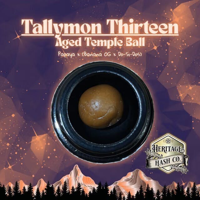 Heritage Hash Co.: Aged Temple Ball - Tallymon Thirteen